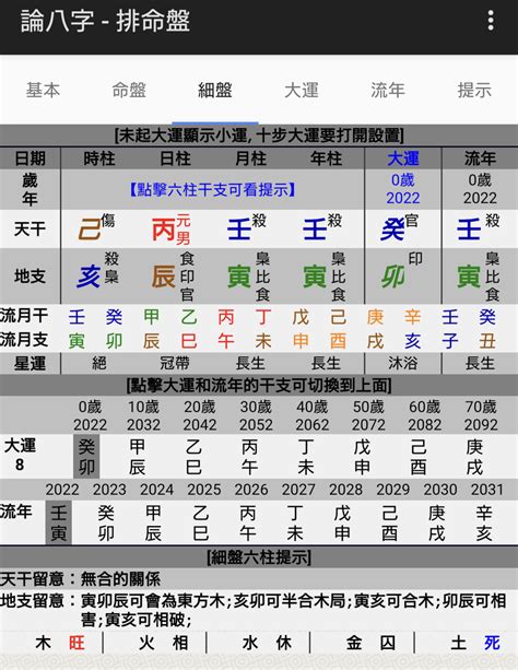 四柱推命自動計算|四柱推命 